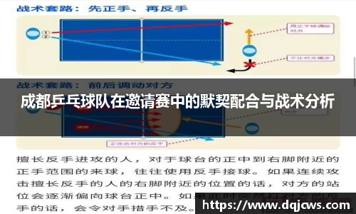 成都乒乓球队在邀请赛中的默契配合与战术分析