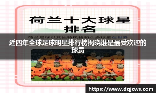 近四年全球足球明星排行榜揭晓谁是最受欢迎的球员